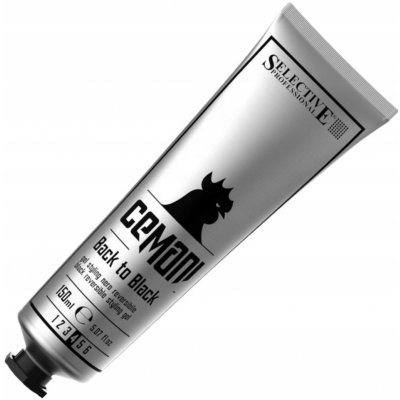 Selective Cemani Back To Black smývatelný krycí silně tužící gel černý 150 ml