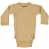 Kojenecké body Lodger Body Romper Tribe Long Sleeves Sand