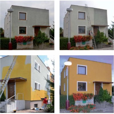 Stachema Silcolor bílá silikonová fasádní barva 14 kg – Hledejceny.cz