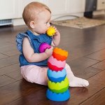 Fat Brain toys Skládací věž Tobbles – Zboží Živě