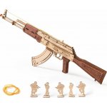 ROBOTIME Rokr 3D dřevěné puzzle AK-47 Assault Rifle 315 ks – Zboží Mobilmania