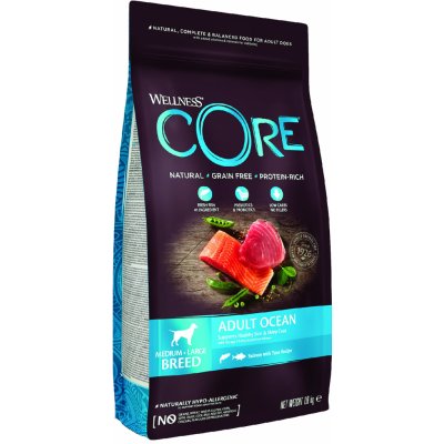 Wellness Core Adult Ocean Medium & Large Breed Salmon & Tuna 1,8 kg