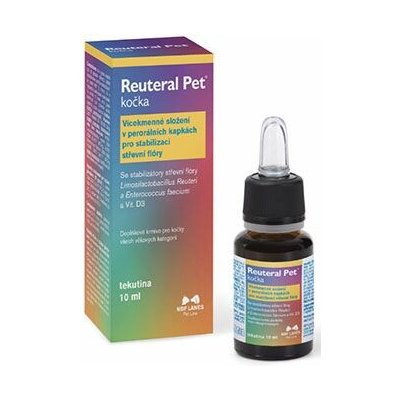 NBF Lanes Reuteral Pet kočka kapky 10 ml – Hledejceny.cz
