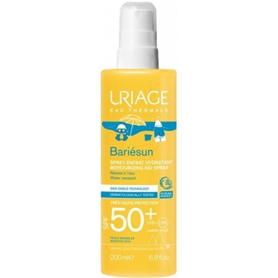 Uriage Dětský hydratační sprej na opalování SPF50+ Bariesun 200 ml – Zboží Dáma