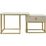 Mauro Ferretti Beautry zlatá / mramor 2 ks – Zboží Mobilmania