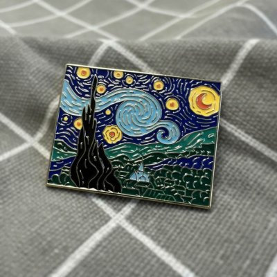 Pinarna Nejznámější obraz Vincenta van Gogha Hvězdná noc větší – Zboží Mobilmania