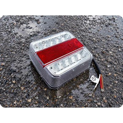 KAMAR Kombinované zadní LED světlo 12/24V, 5 funkcí, pravé/levé [L1070-BL] – Hledejceny.cz