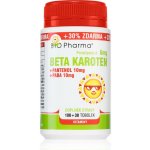 Bio Pharma Beta Karoten 6 mg 130 kapslí + Pantenol 10 mg + PABA 10 mg – Hledejceny.cz
