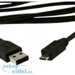 Gembird KAB051M0B USB 2.0, A Male/Micro B, 1,8m, černý – Zbozi.Blesk.cz