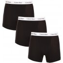 Boxerky, trenky, slipy, tanga Calvin Klein boxerky Cotton Stretch Trunk Black 3Pack