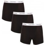 Calvin Klein boxerky Cotton Stretch Trunk Black 3Pack – Zbozi.Blesk.cz