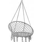 Textilomanie Kolumbia Závěsné křeslo šedé – Zboží Dáma