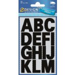 Avery Zweckform 3784 Samolepicí písmenka, fólie, 25 mm, 28 ks, černé – Hledejceny.cz