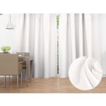 Biante Dekorační závěs Rongo RG-032 Krémově bílý 140x250 cm – Hledejceny.cz