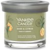 Svíčka Yankee Candle Signature SAGE & CITRUS Tumbler 122 g