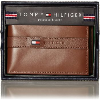 Tommy Hilfiger pánská kožená peněženka hnědá
