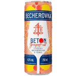 Becherovka Beton Grapefruit 4,5% 0,25 l (plech) – Zboží Dáma