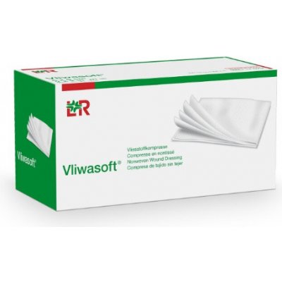 Vliwasoft Komprese sterilní 10 x 10cm/4vrs. 2 ks – Zbozi.Blesk.cz