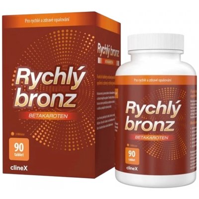 CLINEX Rychlý bronz 90 tablet – Hledejceny.cz