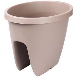 Plastkon Balconia OVI balkónový květináč taupe 60 cm