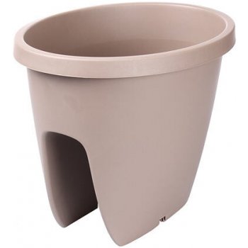 Plastkon Balconia OVI balkónový květináč taupe 60 cm