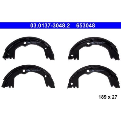 Sada brzdových čelistí, parkovací brzda ATE 03.0137-3048 (AT 653048) – Hledejceny.cz
