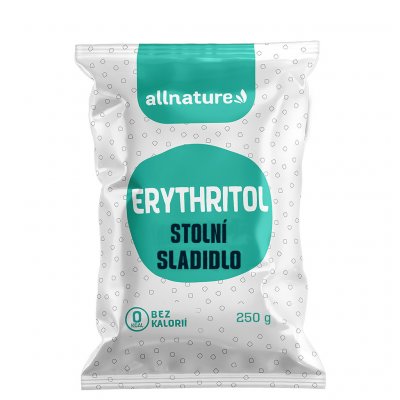 Allnature Erythritol 250 g – Sleviste.cz