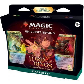 Wizards of the Coast Magic The Gathering: LotR - Tales of Middle-Earth Starter Kit
