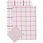 Sleep-well Káro mix 50x70 3 ks oranžové – Sleviste.cz