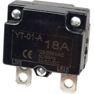 Andos Resetovací pojistka 18 A pro dětská elektrická vozítka – Zboží Mobilmania