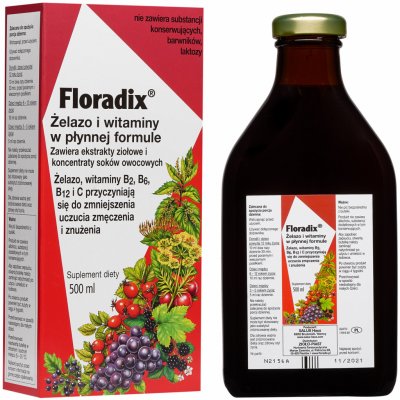 Salus Floradix Železo+ 500 ml – Hledejceny.cz