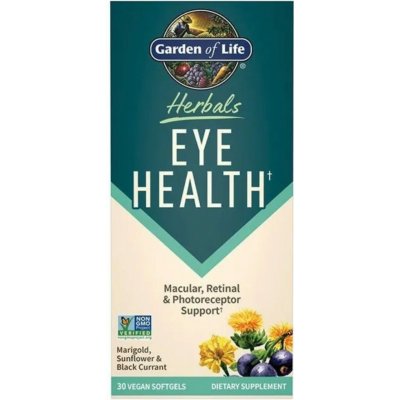 Garden of Life Herbals Eye Health 30 softgel kapslí – Hledejceny.cz