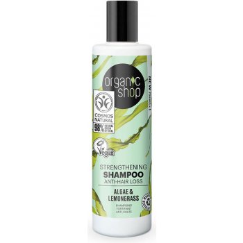 Organic Shop šampon Modrá laguna síla o obnova vlasů 280 ml