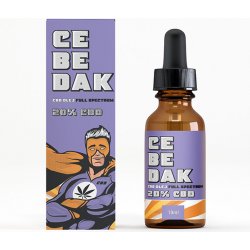 Cebedak CBD olej full spectrum 20% 2000 mg 10 ml