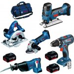 BOSCH 5Tool kit 18V 0.615.990.K6N – Hledejceny.cz