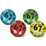 Míč 67/six seven nafouknutý 11cm 4 barvy – Zboží Dáma