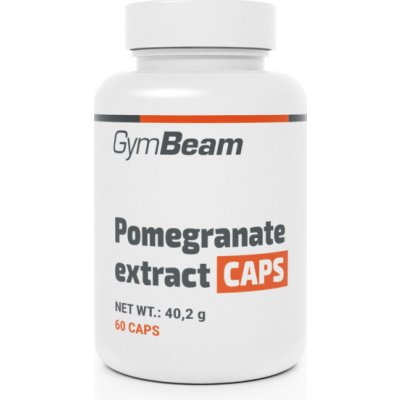 GymBeam Granátové jablko extrakt CAPS 60 kapslí – Hledejceny.cz