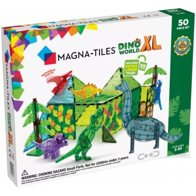 Magna-Tiles Dino Svět XL 50 ks