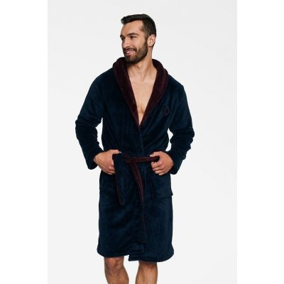 Term pánský župan tmavě modrý – Zboží Dáma