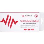 Biozek Total Cholesterol test domácí test na určení celkového cholesterolu v krvi – Hledejceny.cz