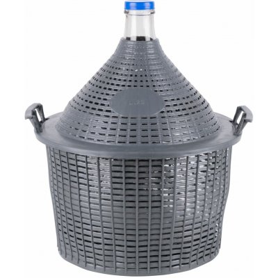 Demižón Strend Pro Cada Inco, 25 lit. skleněný demižón na víno a kořalku, plastový kryt ST221410 – Zboží Dáma