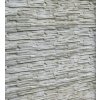 Betonová deska plotová, jednostranná – 200 x 50 cm štípaný kámen