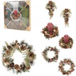 Textilomanie Kreativní sada DIY CHRISTMAS pro výrobu věnců a dekorací - různé varianty – Hledejceny.cz