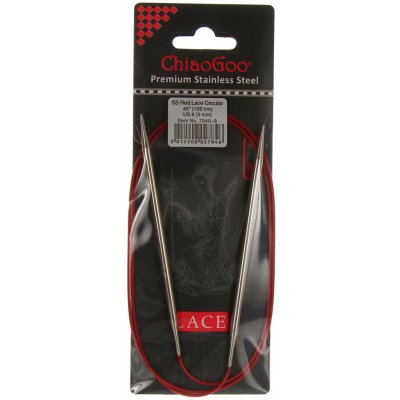 ChiaoGoo Red Lace 100cm 5mm – Zboží Dáma