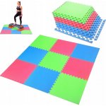 One Fitness MP10 60 x 60 x 1 cm zelená-modrá-červená 9ks – Zboží Dáma