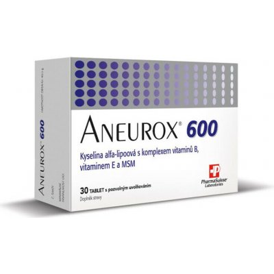 ANEUROX 600 PharmaSuisse 2 x 30 tablet – Hledejceny.cz