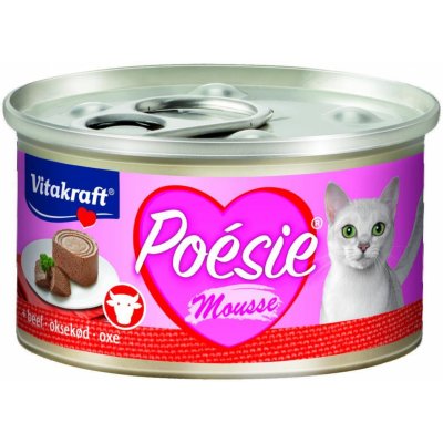 Vitakraft Cat Poésie paté paštika hovězí 85 g – Zboží Mobilmania