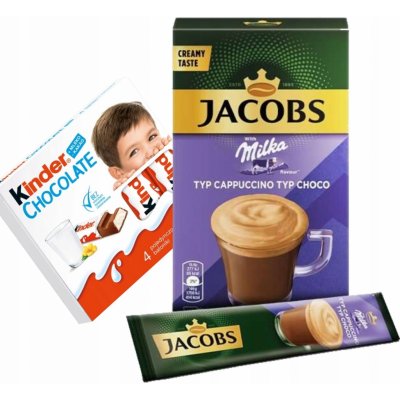 Jacobs Cappuccino Milka Choco 8 x 15,8 g – Zboží Dáma