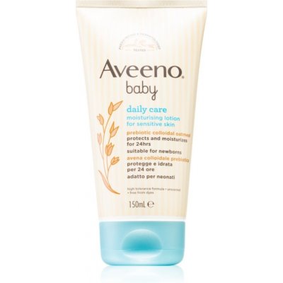 Aveeno Baby Moisturising lotion hydratační tělové mléko pro děti od narození 150 ml – Sleviste.cz