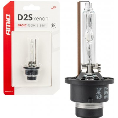 Xenonová výbojka D2S 35W 4300K BASIC blistr AMIO-03860 – Hledejceny.cz